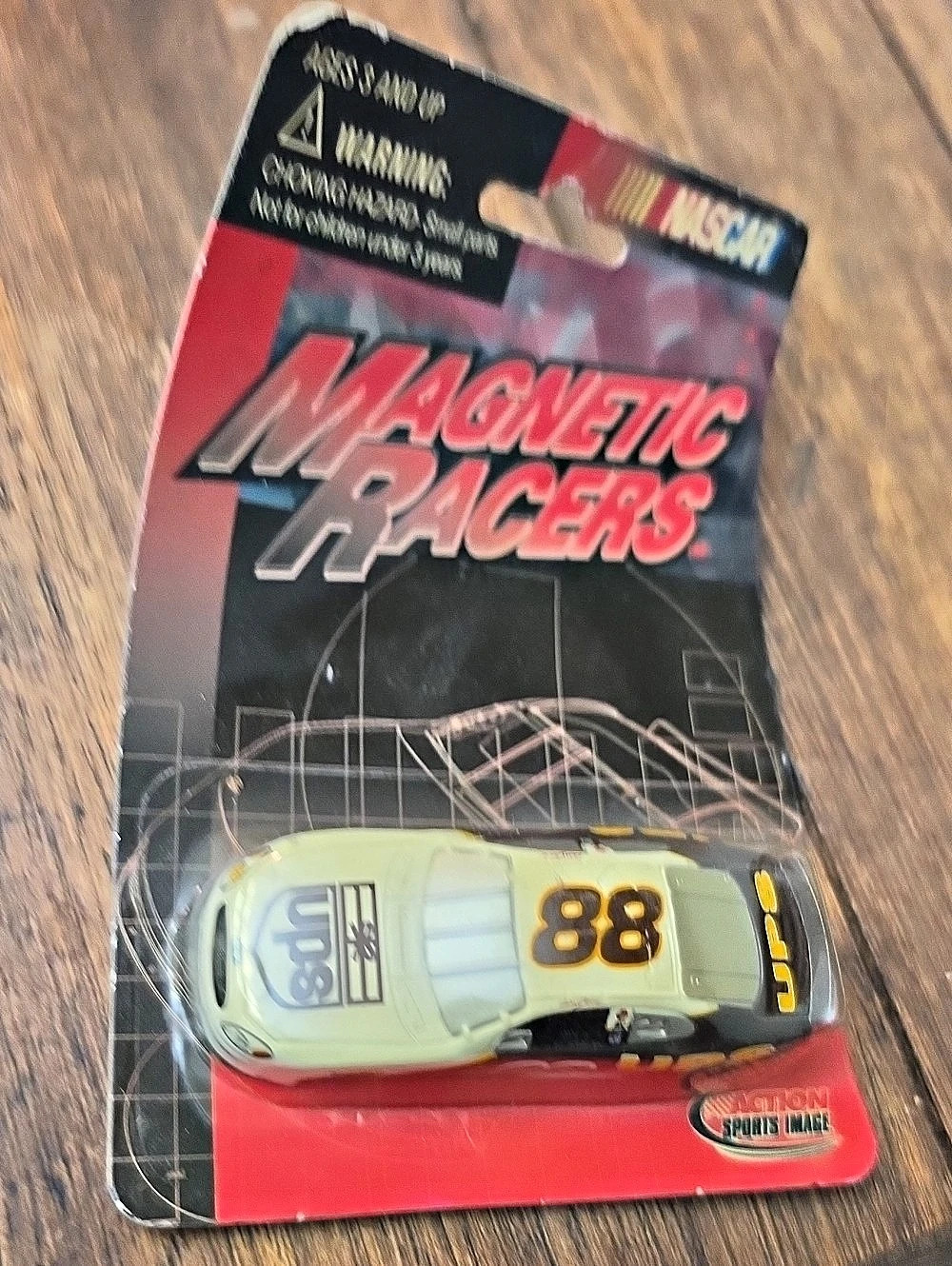 Action Sports Image Dale Jarrett #88 UPS Magnetic Racer Car